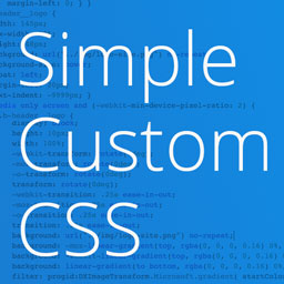 افزونه Simple Custom CSS Plugin