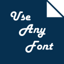 افزونه Use Any Font