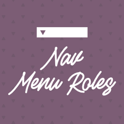 افزونه Nav Menu Roles