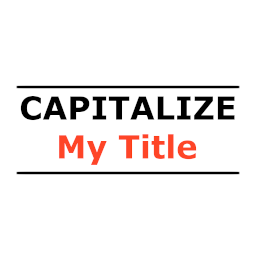 افزونه Capitalize My Title WordPress Plugin