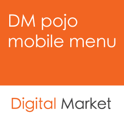 افزونه DM Pojo Mobile Menu