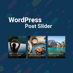 افزونه Post Slider – WordPress Responsive Post Slider & Post Carousel