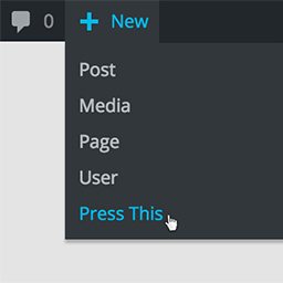 افزونه Press This New Post
