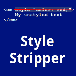 افزونه Style Stripper