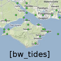 افزونه UK tides – heights and times