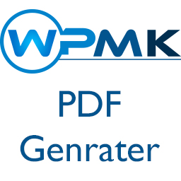 افزونه WPMK PDF Generator